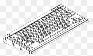 Computer Keyboard Clip Art Big Image New Free - Computer Keyboard Clipart