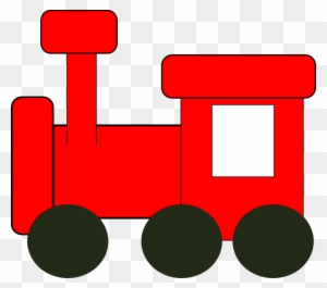 Red Train Clip Art - Front Car Of A Train
