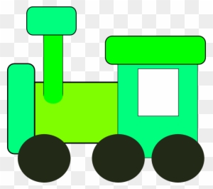 Train Clip Art Green - Free Transparent PNG Clipart Images Download