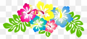 Hawaiian Flowers Clip Art Hibiscus Flower Clip Art - Hibiscus Clipart
