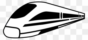 Amtrak High Speed Train Transportation Ice Tgv - High Speed Rail Icon