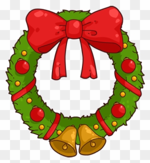 Christmas Wreath Clip Art - Christmas Wreath Cartoon