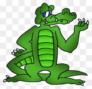 Louisiana State Reptile - Alligator Clip Art
