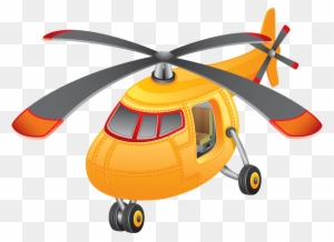 Cartoon Picture Of An Helicopter