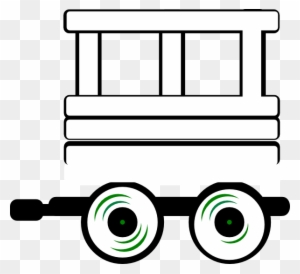 Train Caboose Clipart Black And White Cliparts Others - Train Carriage Clip Art