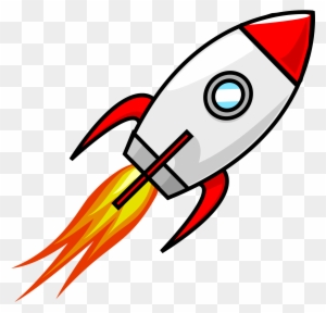 Clipart Of Rocket Cartoon Moon Remix - Cartoon Rocket Ship @clipartmax.com