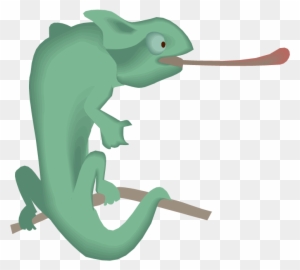 Lizard Clipart - Parts Of A Chameleon