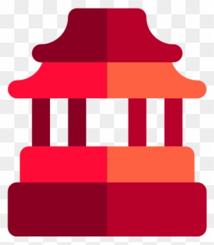 Architectonic, Chinese Temple, Building, China, Monument, - Chinese Temples Png Logo