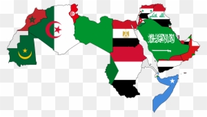 World Map Clip Art - Learn And Memorize Arabic Vocabulary