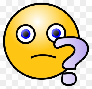 Clipart Emoticons Question Face - Question Face Emoticon