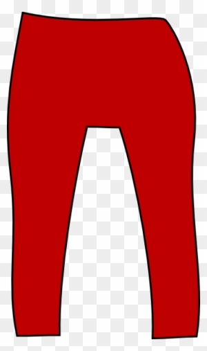 Kids Pants Clipart - Red Pants Clipart