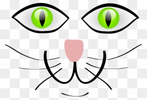 Cat Nose Clipart - Cat Eyes Clipart