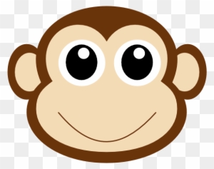 Monkey Face Clipart Monkey 1 Clip Art At Clker Vector - Cute Monkey Face Clipart