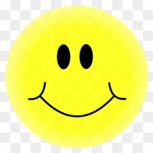 Yellow Smiley Face Clip Art At Clker - Smiley Face High Resolution