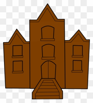 School Clip Art At Clker - School Building Clip Art