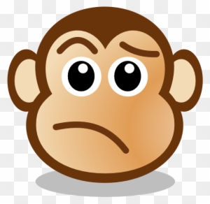 Monkey Face Clipart This Image As - Monkey Face Cartoon