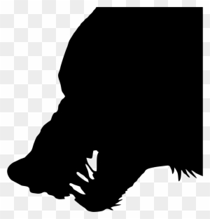Com / Wolf Vector - Angry Wolf Head Silhouette Png