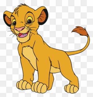 Cub Simba Clipart - Lion King Characters Simba