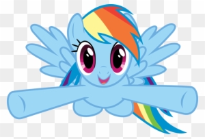 Clipart Of Rainbow Dash - My Little Pony Rainbow Dash Birthday