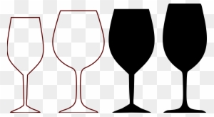 Wine Glass Vector Clipart Clipartfox - Wine Glass Silhouette Vector