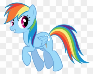 Rainbow Dash Vector - Friendship Is Magic Rainbow Dash