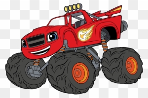 And Clipped By Cartoon Clipart - Blaze And The Monster Machines Clipart