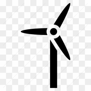 Wind Turbine Clipart Icon - Wind Power Clip Art