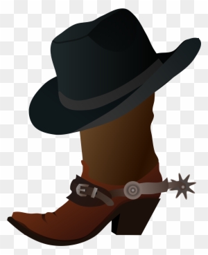 Free Cowboy Clipart Cowboy Images Clip Art Free Cowboy - Cowboy Boot And Hat