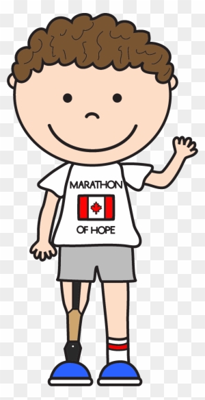 Terry Fox Clipart - Terry Fox Video For Kids