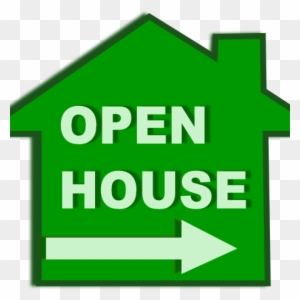 Open House Clip Art Open House Icon Clip Art At Clker - Real Estate