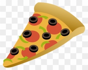 Animated - Slice Of Pizza Cartoon