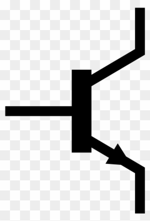 Transistor Icon - Transistor Circuit Symbol