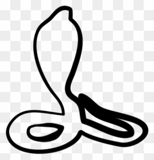 Cobra Clipart - Line Art Cobra Clipart - Line Art