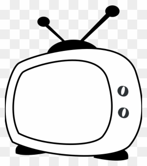 Tv Black White Line Art Svg - Line Art Tv Black White Line Art Svg - Line Art