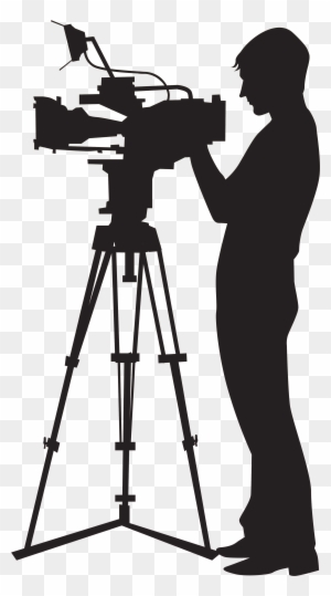 Camera Operator Video Camera Clip Art - Video Shooting Camera