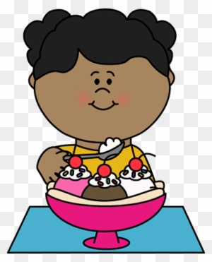 Awesome Girl Eating Ice Cream Clipart Ice Cream Clip - Eating Ice Cream Clipart