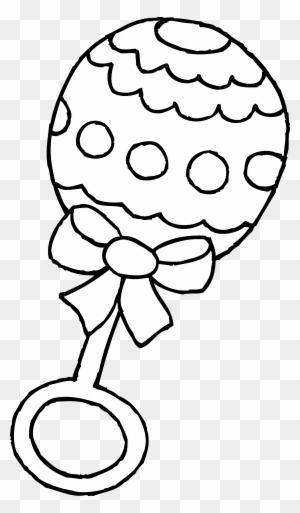 Wheel - Clipart - Black - And - White - Baby Shower Coloring Pages