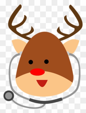 Reindeer, Doctor, Animal, Antlers - Doctor Reindeer