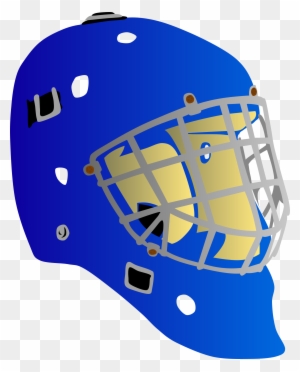 Big Image - Hockey Goalie Mask Clipart