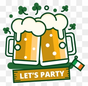 St Patrick's Day Beer Sticker - Saint Patrick's Day