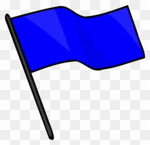 Blue Flag Clip Art At Vector Clip Art - Capture The Flag Flag