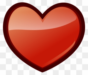 Onlinelabels Clip Art - Cartoon Heart Icon