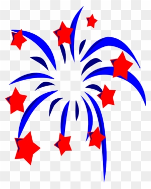 4th Of July Fireworks Clipart Free - 4th Of July Clipart