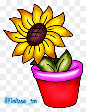 Flowers For Flowers In Vase Clip Art - Flower With Vase Clip Art