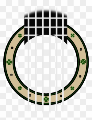 Guitar Rosette, St Patrick's Day Special By - Guitar Hole Clipart