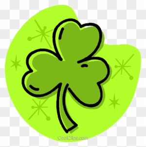 Patricks Day Vector Clipart Of A Shamrock - March Clipart