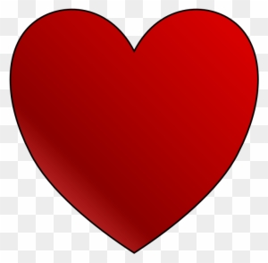 Red Heart Clipart - Big Red Heart
