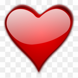 Clip Art Heart Gloss Valentine Clipartsy - Heart With No Background ...