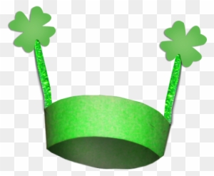 Put A 4 Leaf Clover To Either Side Of The Hat - Saint Patrick's Day Crafts