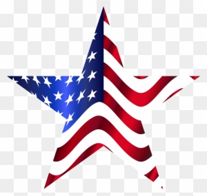American Flag Star Png